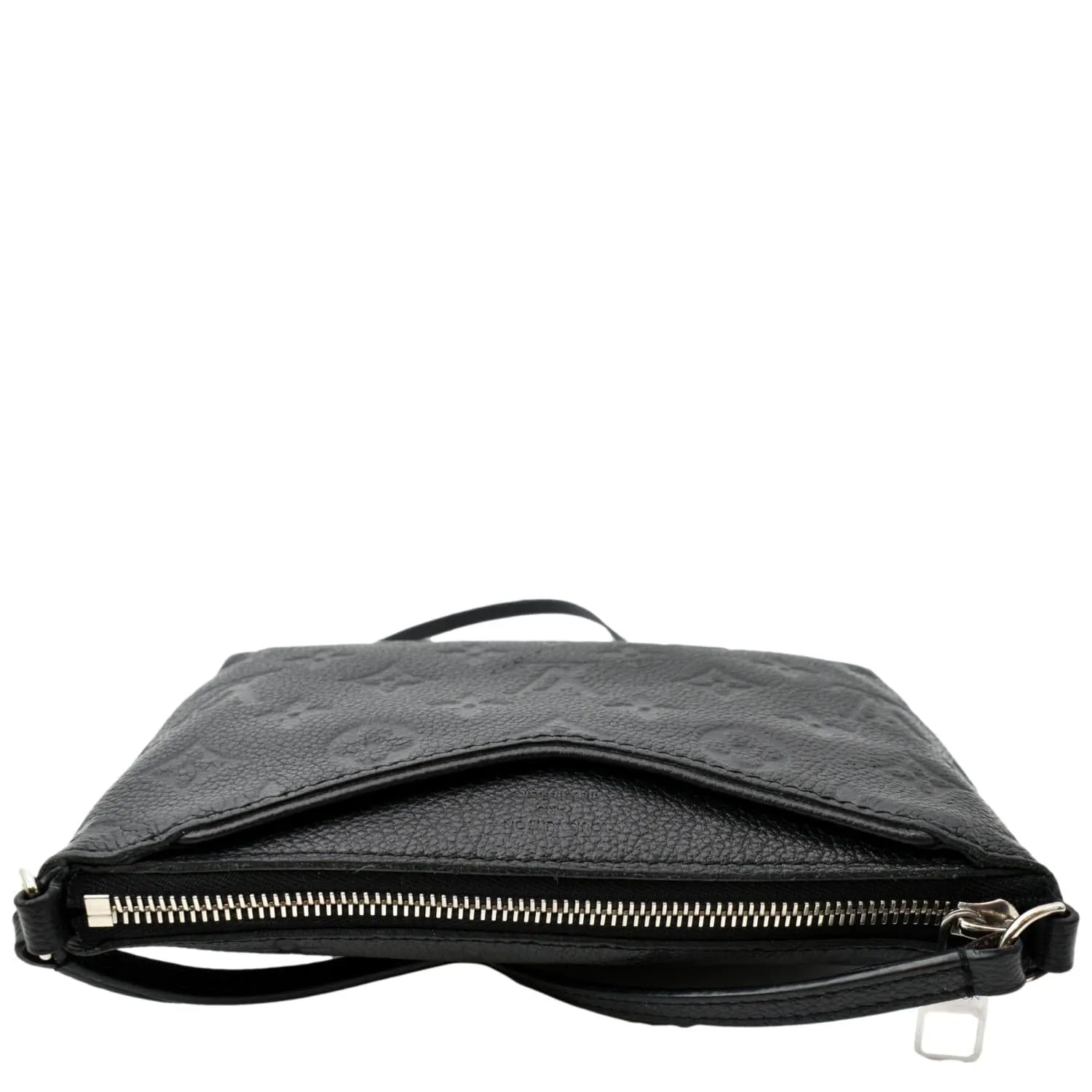 LOUIS VUITTON Pallas Monogram Empreinte Clutch Crossbody Bag Black