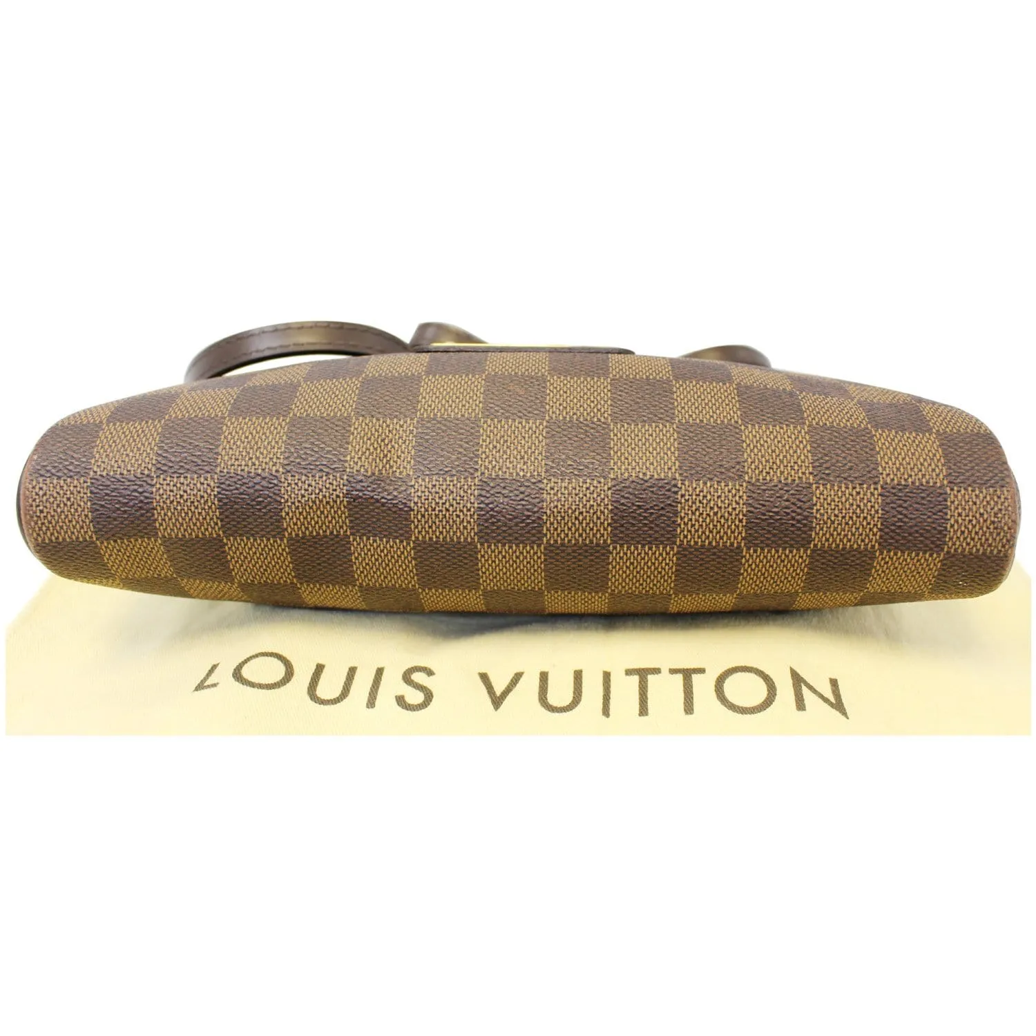 LOUIS VUITTON Pochette Eva Damier Ebene Shoulder Crossbody Bag
