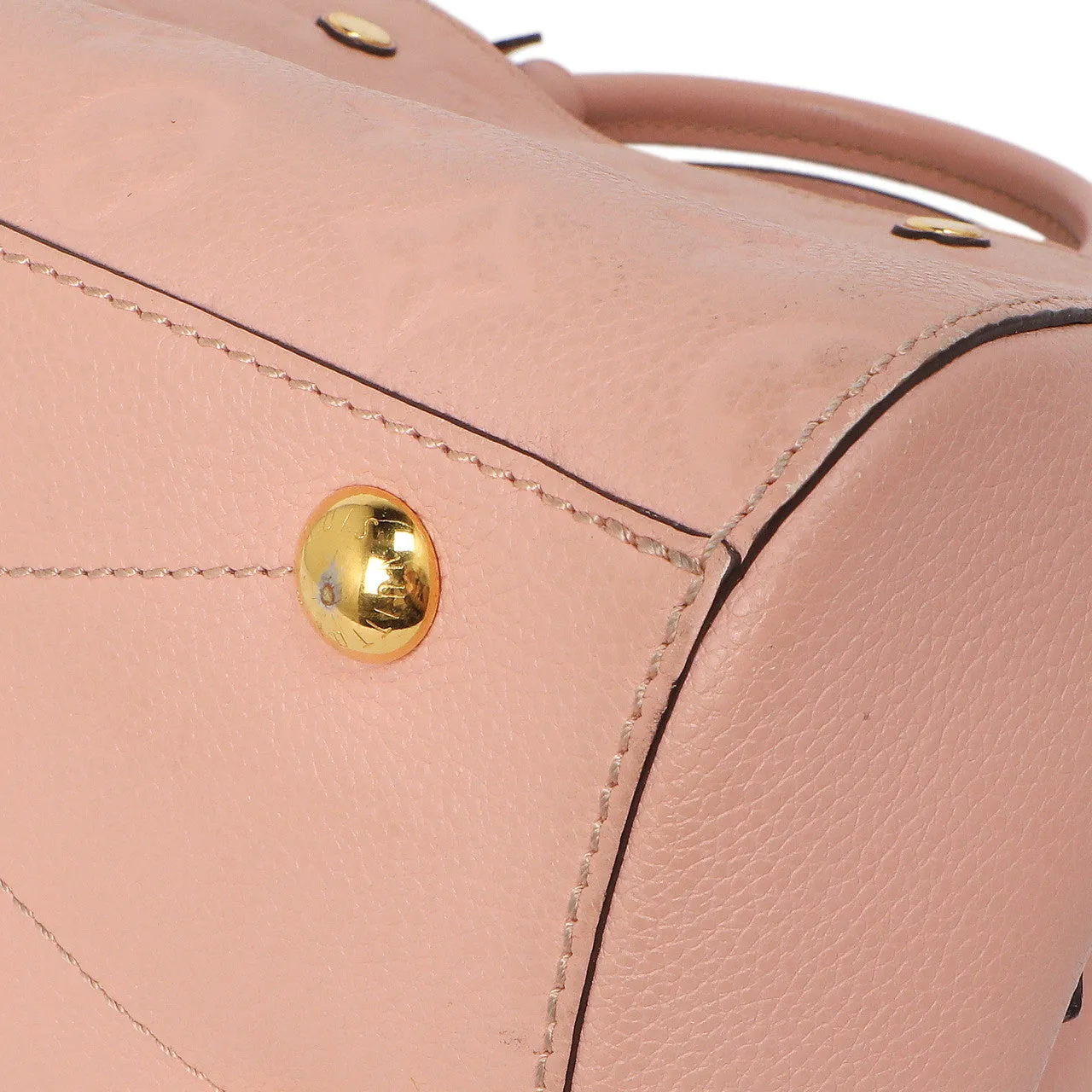 Louis Vuitton Rose Poudre Empreinte Montaigne BB