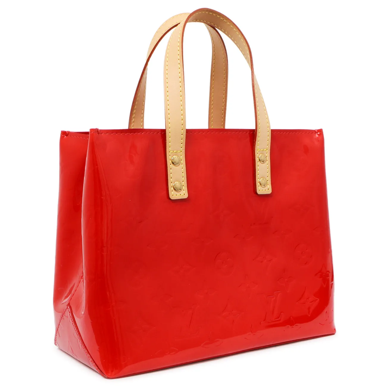 Louis Vuitton Rouge Vernis Reade PM