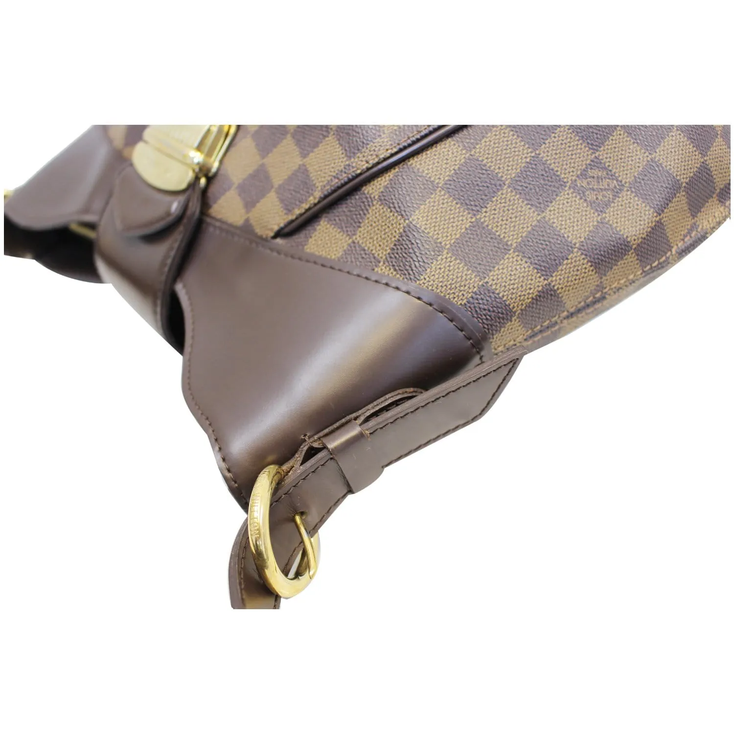 LOUIS VUITTON Sistina MM Damier Ebene Shoulder Bag