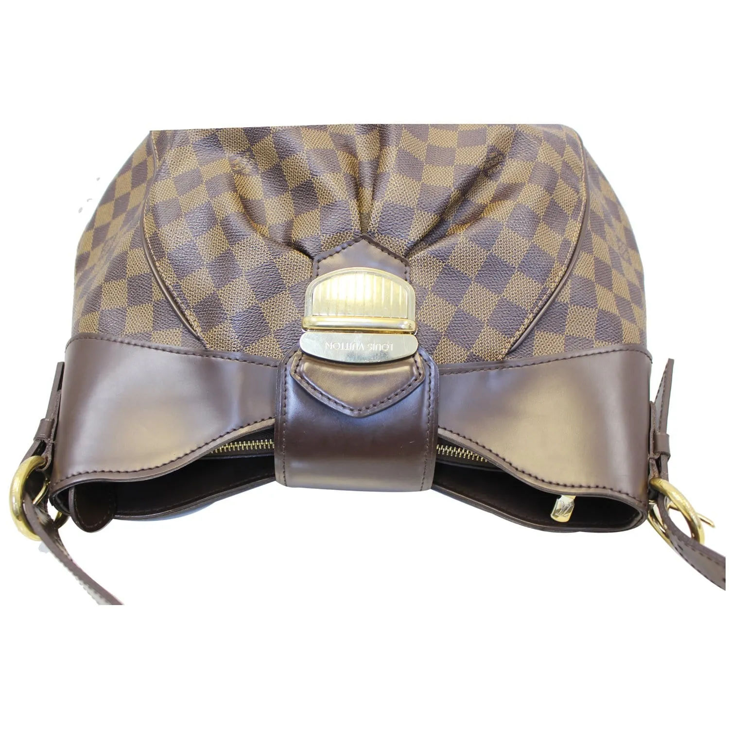 LOUIS VUITTON Sistina MM Damier Ebene Shoulder Bag