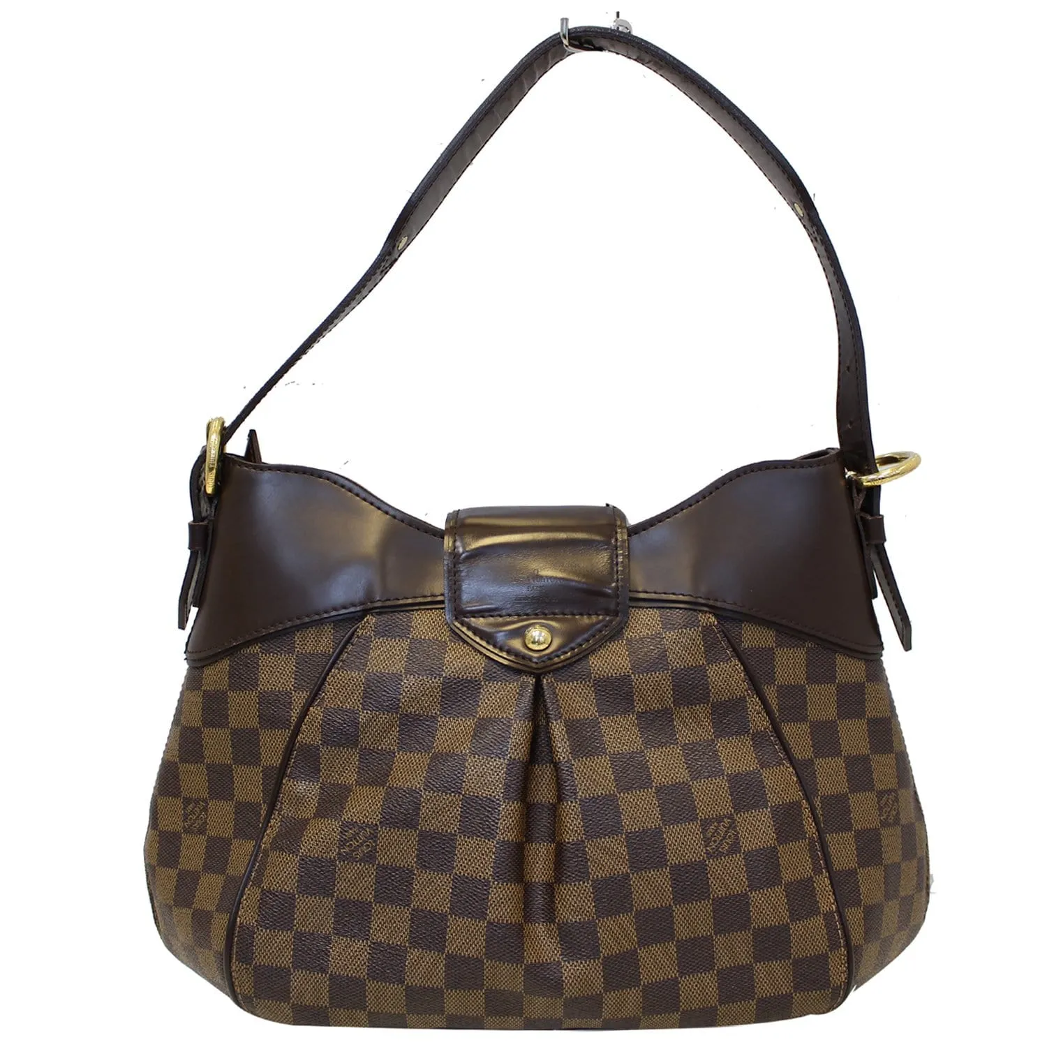 LOUIS VUITTON Sistina MM Damier Ebene Shoulder Bag
