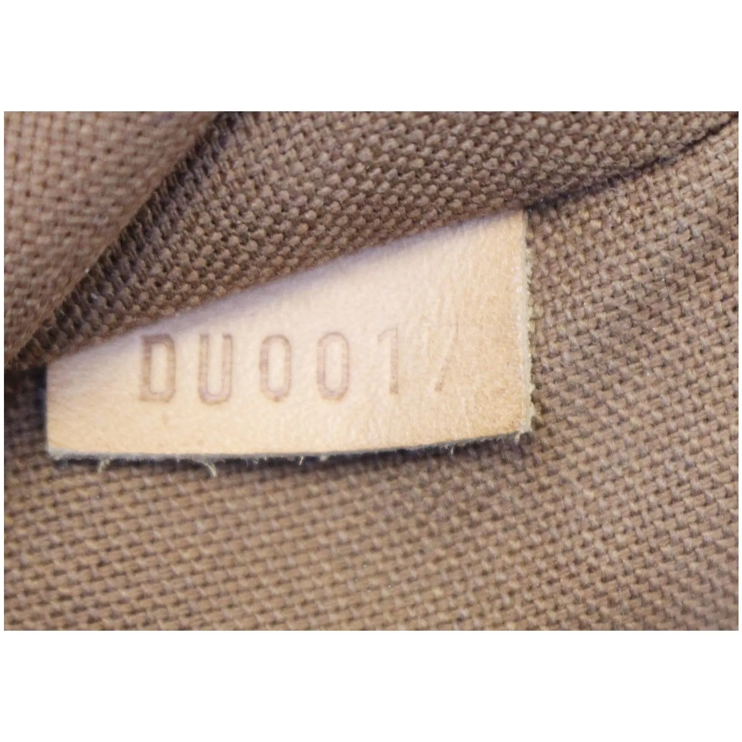 LOUIS VUITTON Sophie Monogram Canvas Clutch Crossbody Bag Brown