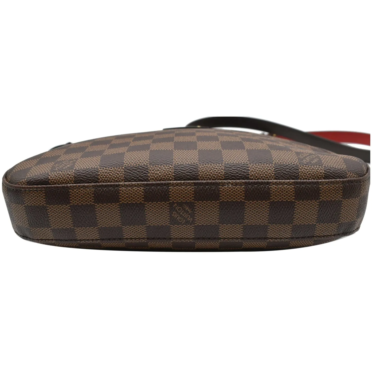 LOUIS VUITTON South Bank Besace Damier Ebene Crossbody Bag Brown