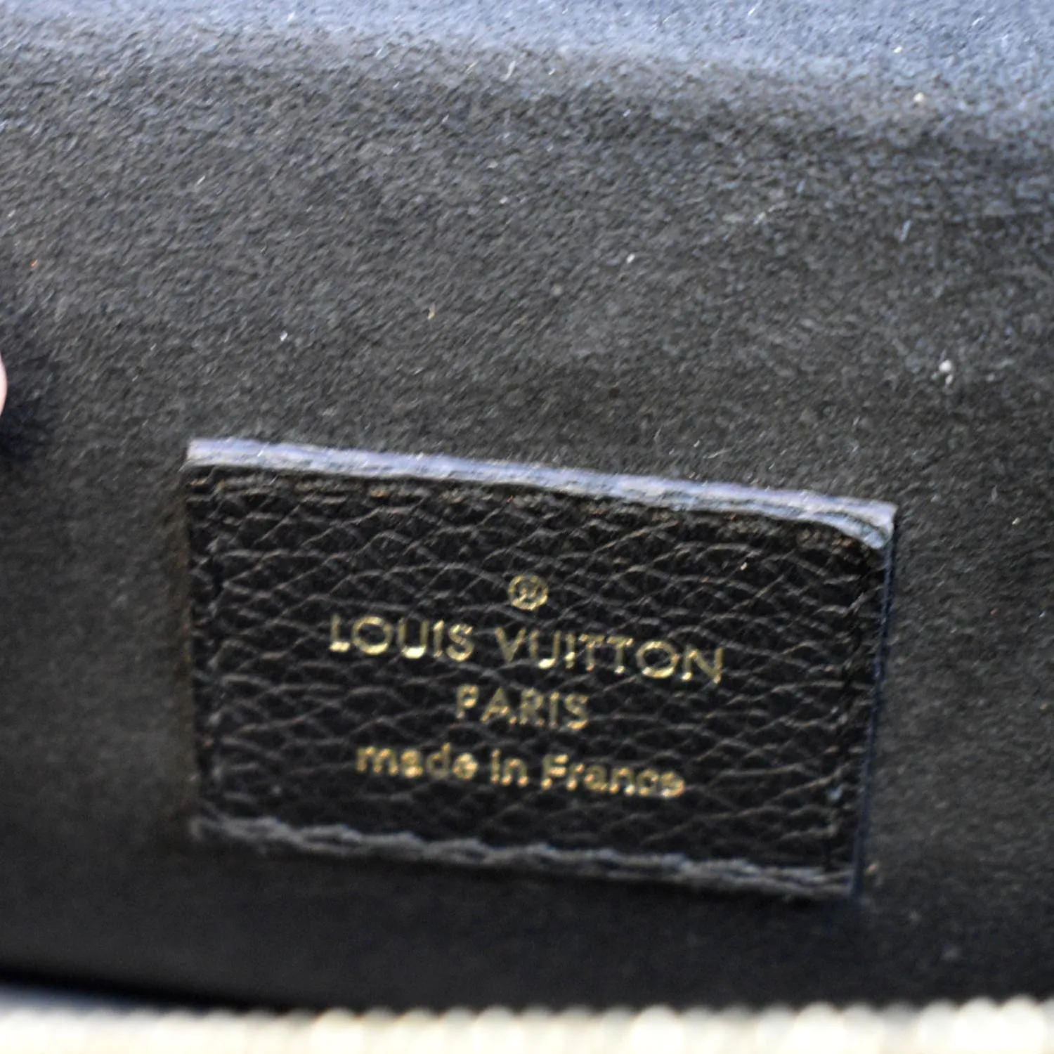 LOUIS VUITTON Victoire Monogram Canvas Crossbody Bag Black