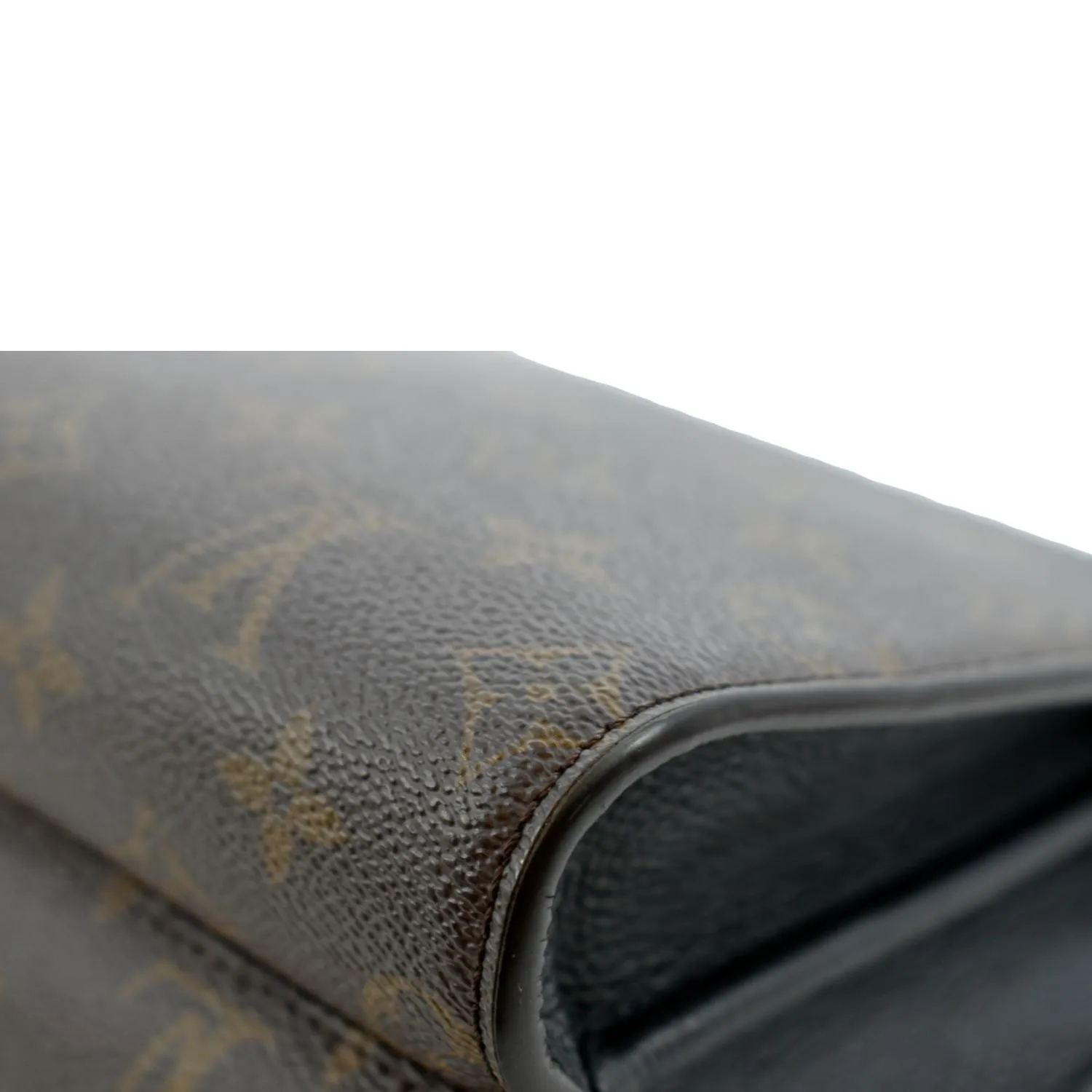 LOUIS VUITTON Victoire Monogram Canvas Crossbody Bag Black