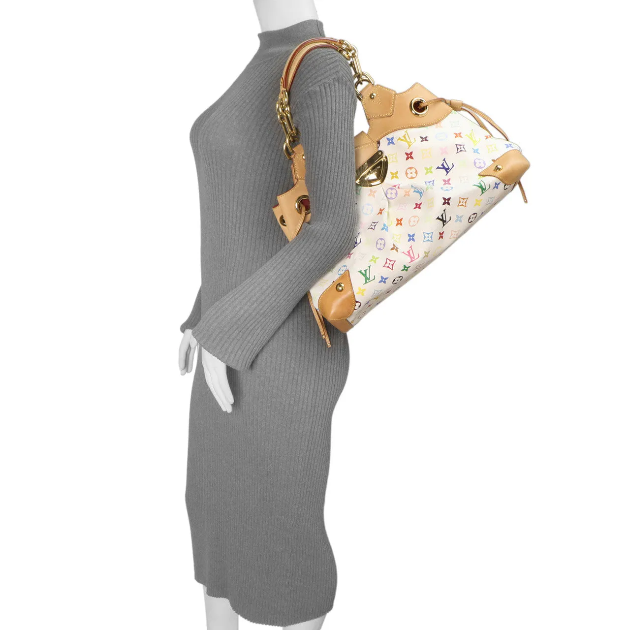Louis Vuitton White  Multicolor  Ursula