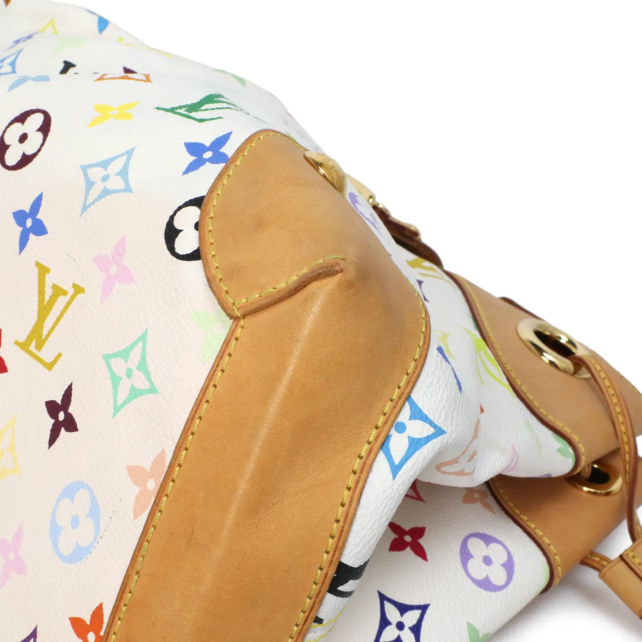 Louis Vuitton White  Multicolor  Ursula
