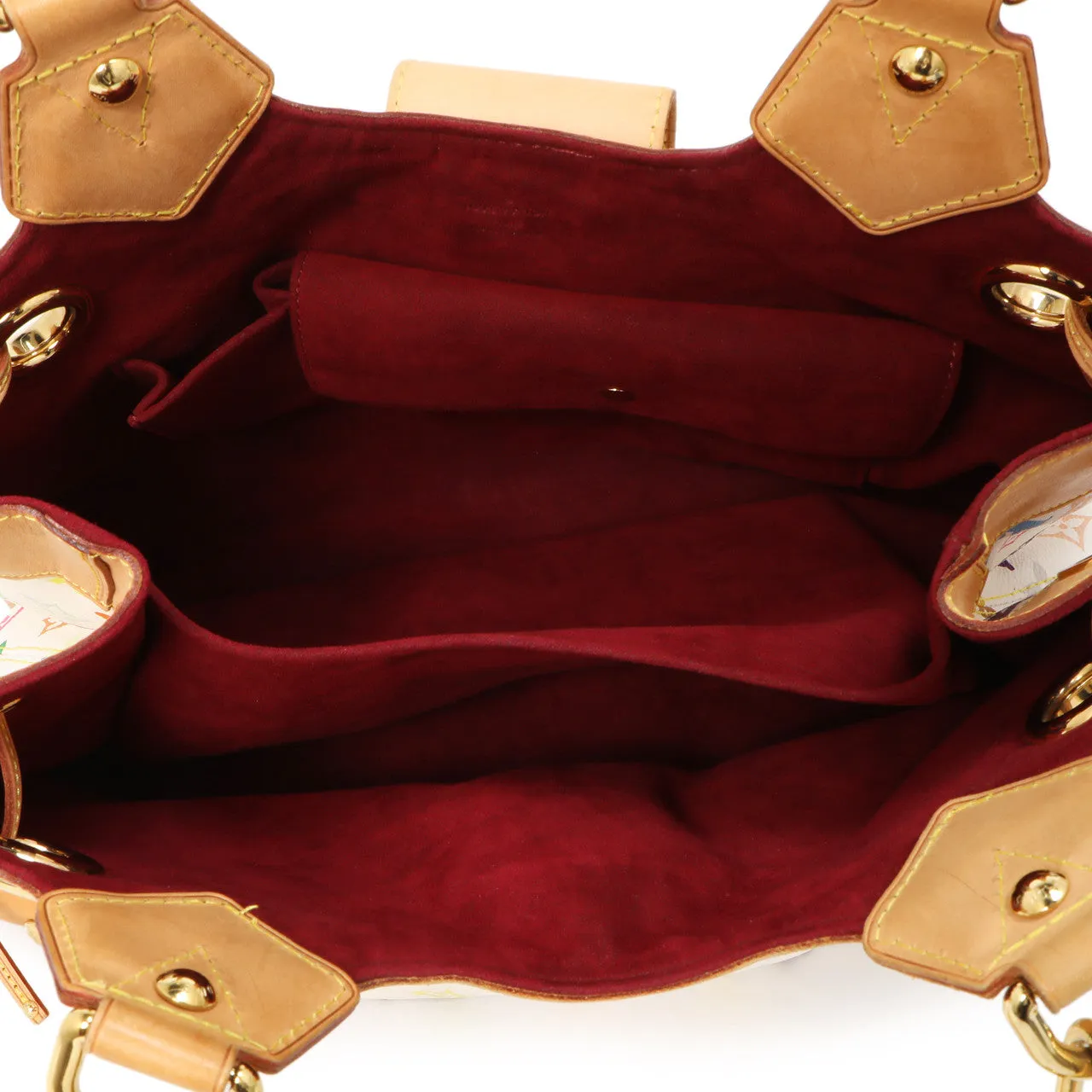 Louis Vuitton White  Multicolor  Ursula