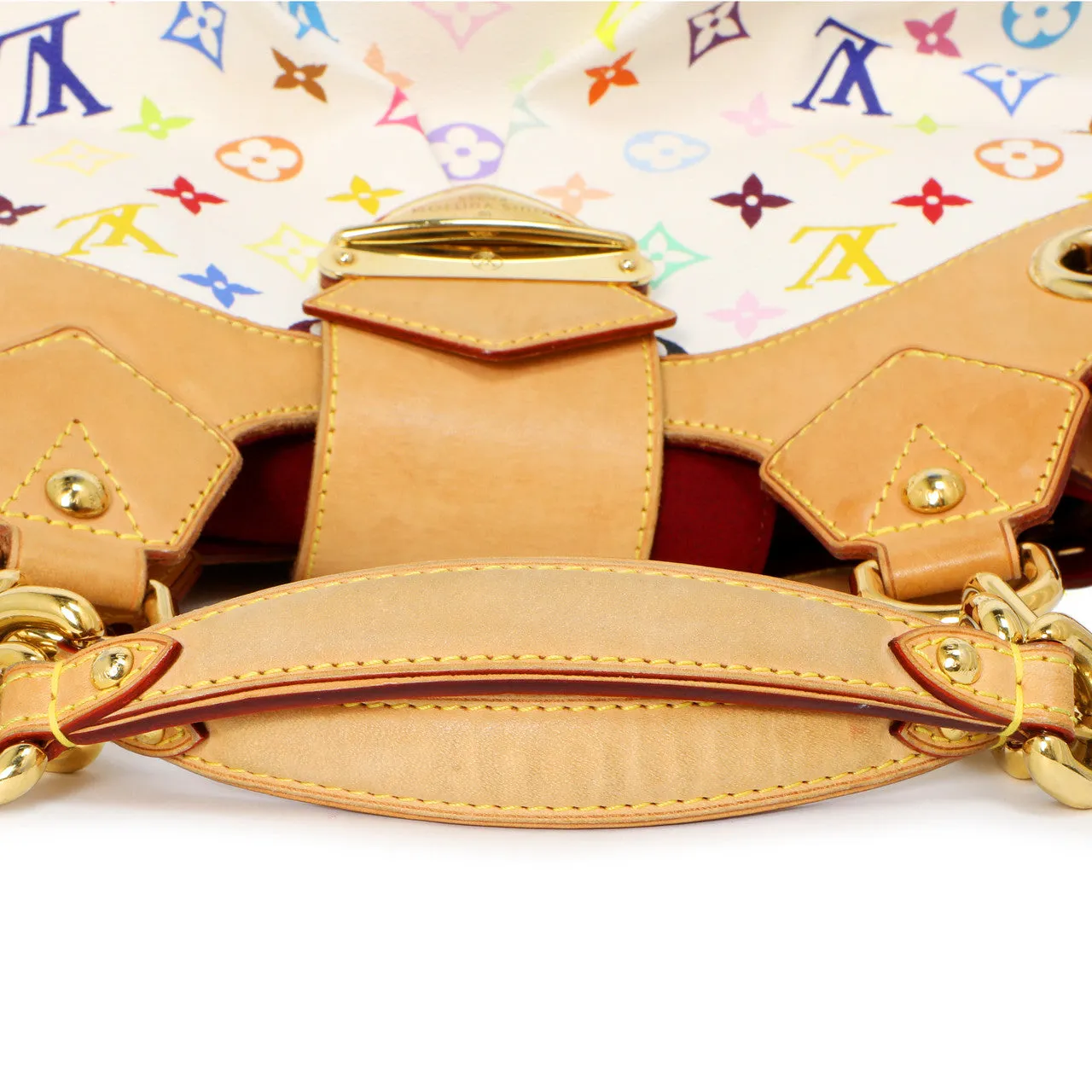 Louis Vuitton White  Multicolor  Ursula