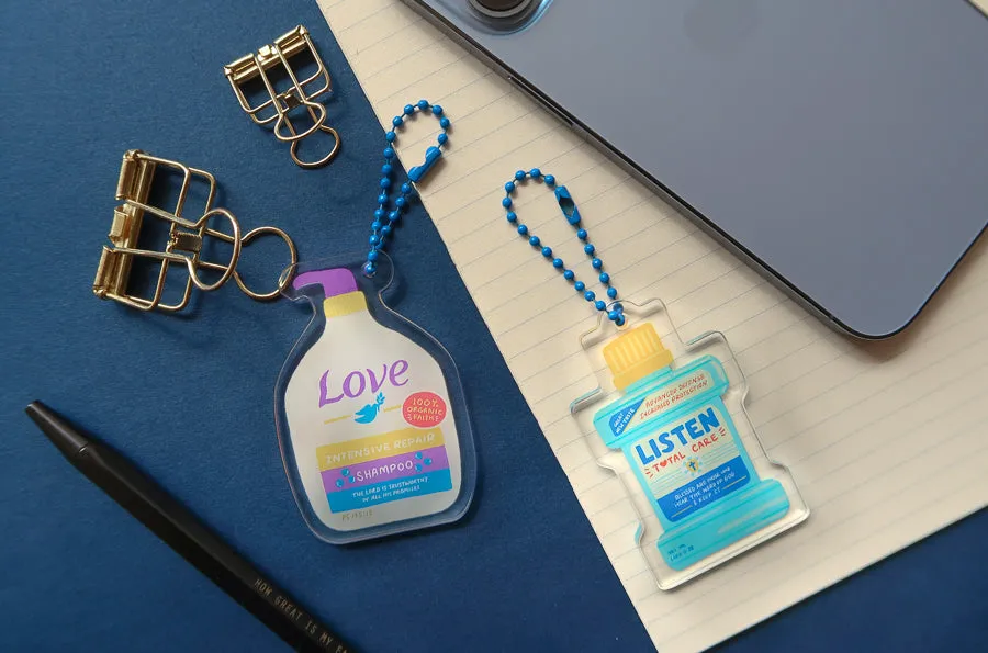 Love Shampoo {Acrylic Keychain}