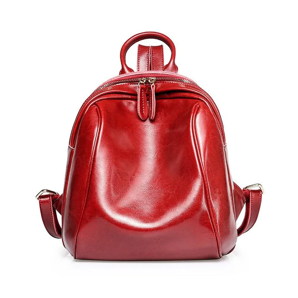 <bold>Fashion Backpack <br>Genuine-Leather