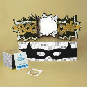 Luxury Edition Gold Boom Comic Cracker Card
