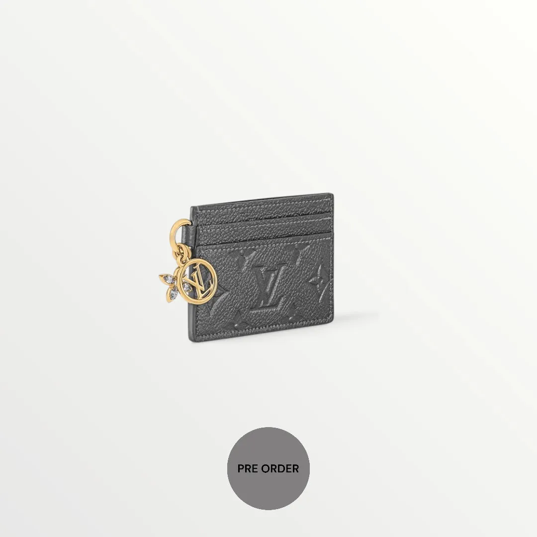 lv cardholder black