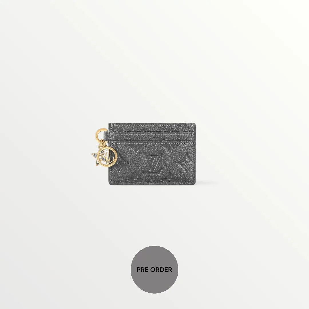 lv cardholder black