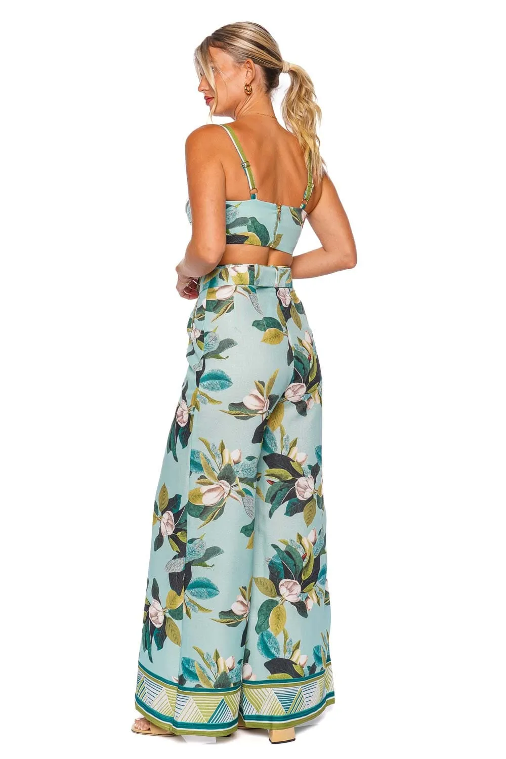 Magnolia Floral Bralette Top