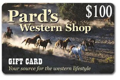 Mailed Gift Card ($25-$100)