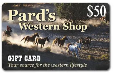 Mailed Gift Card ($25-$100)