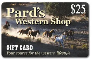 Mailed Gift Card ($25-$100)