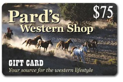 Mailed Gift Card ($25-$100)