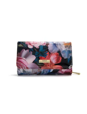 MARGUERITE MED LEATHER RFID WALLET- WSF1402