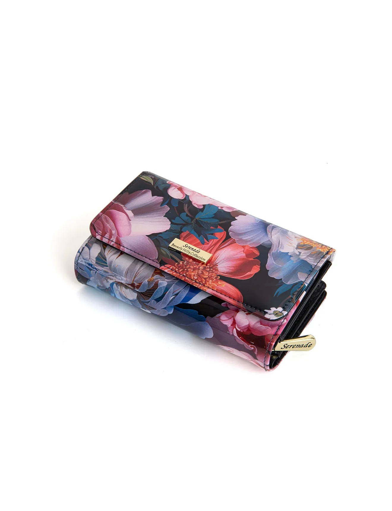 MARGUERITE MED LEATHER RFID WALLET- WSF1402