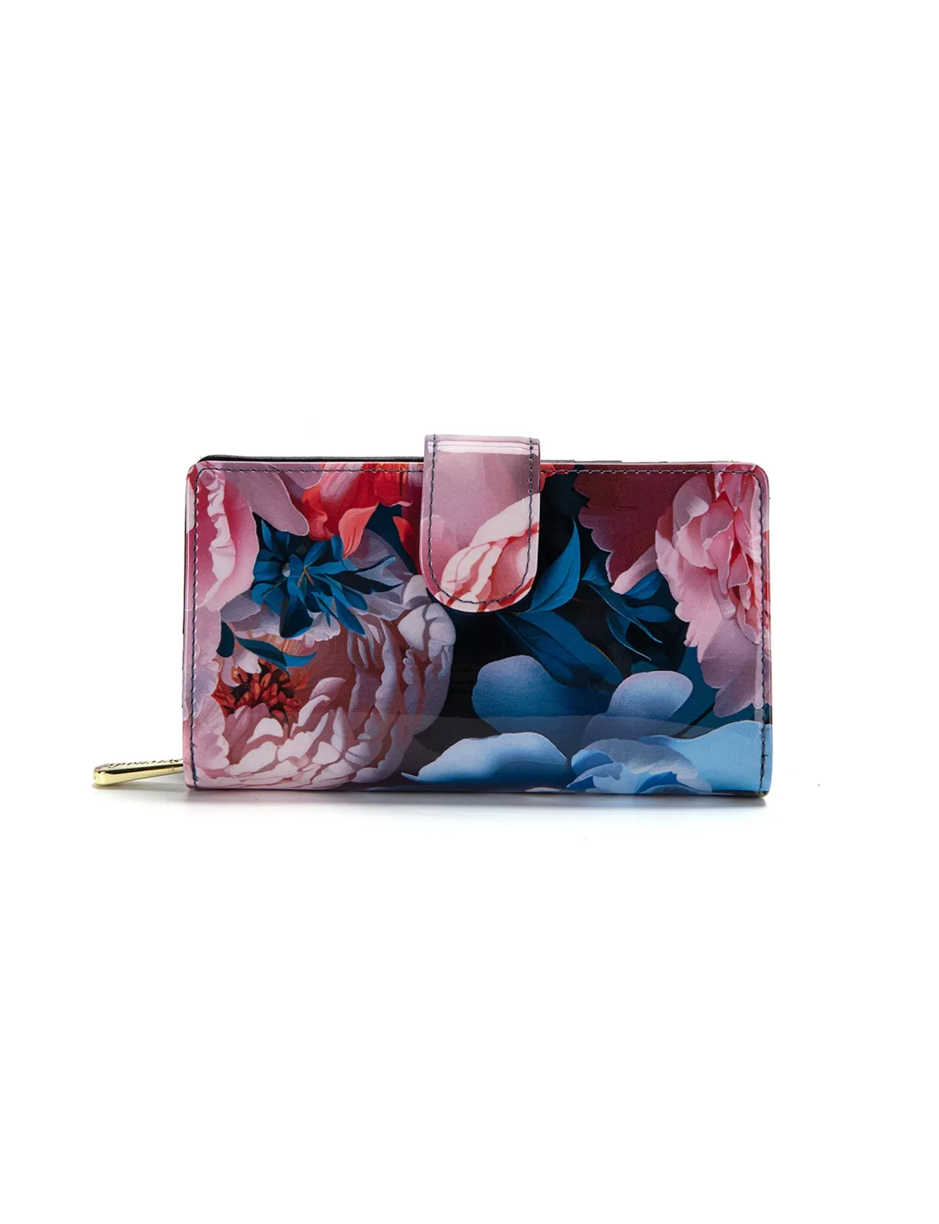 MARGUERITE MED LEATHER RFID WALLET- WSF1402
