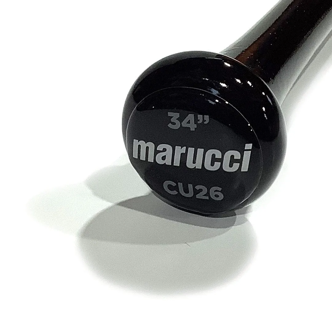Marucci CU26 Pro Wood Baseball Bat | Maple | 34" (-4) [2023]