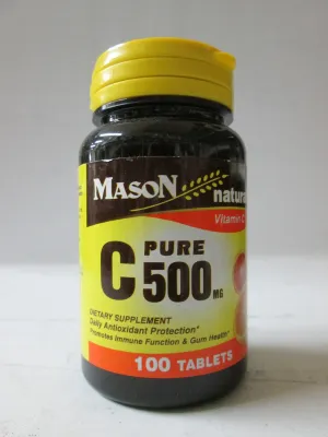 Mason Natural C 500 mg – 100 tabletas