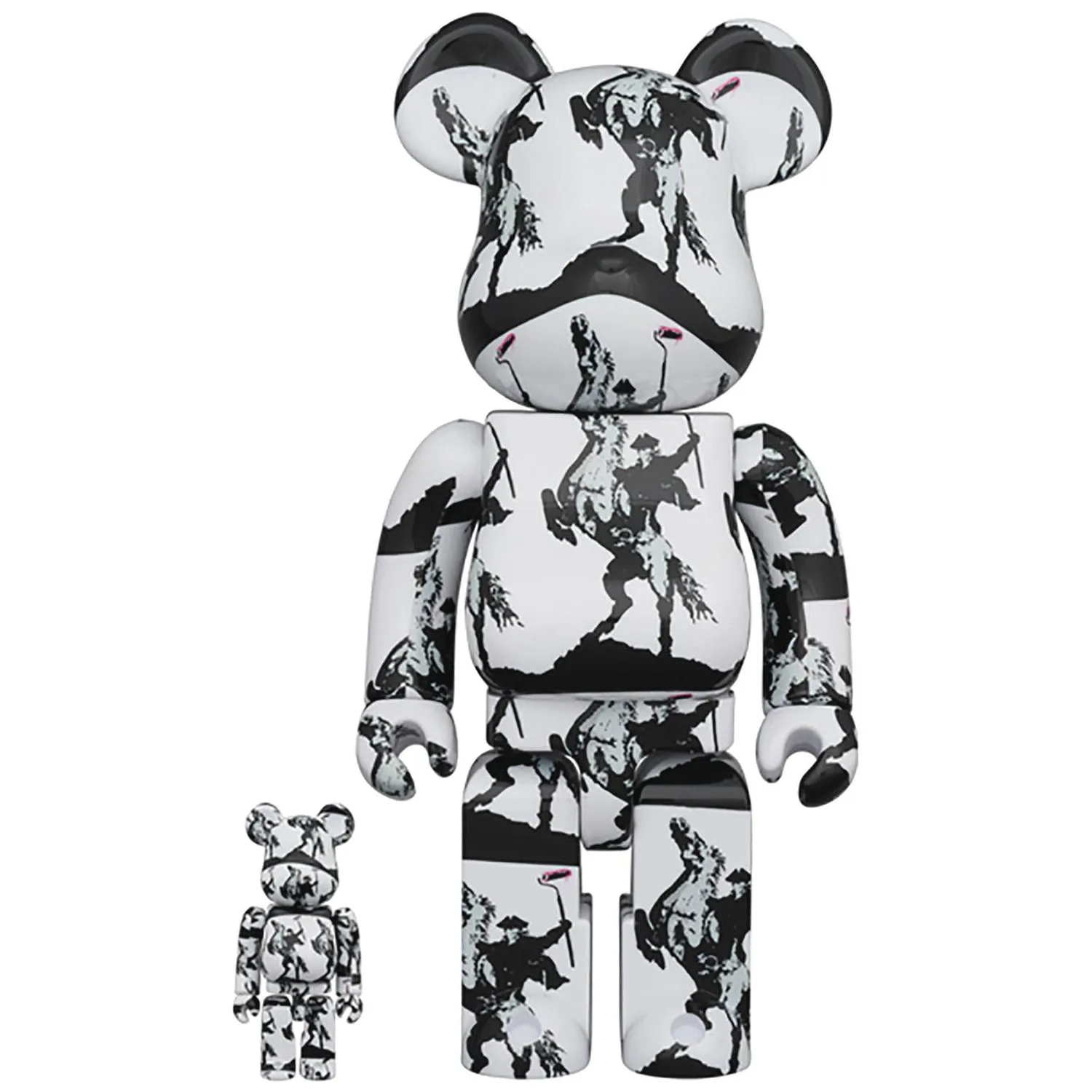 Medicom Japan Highwayman 100% & 400% Bearbrick SEP218223I