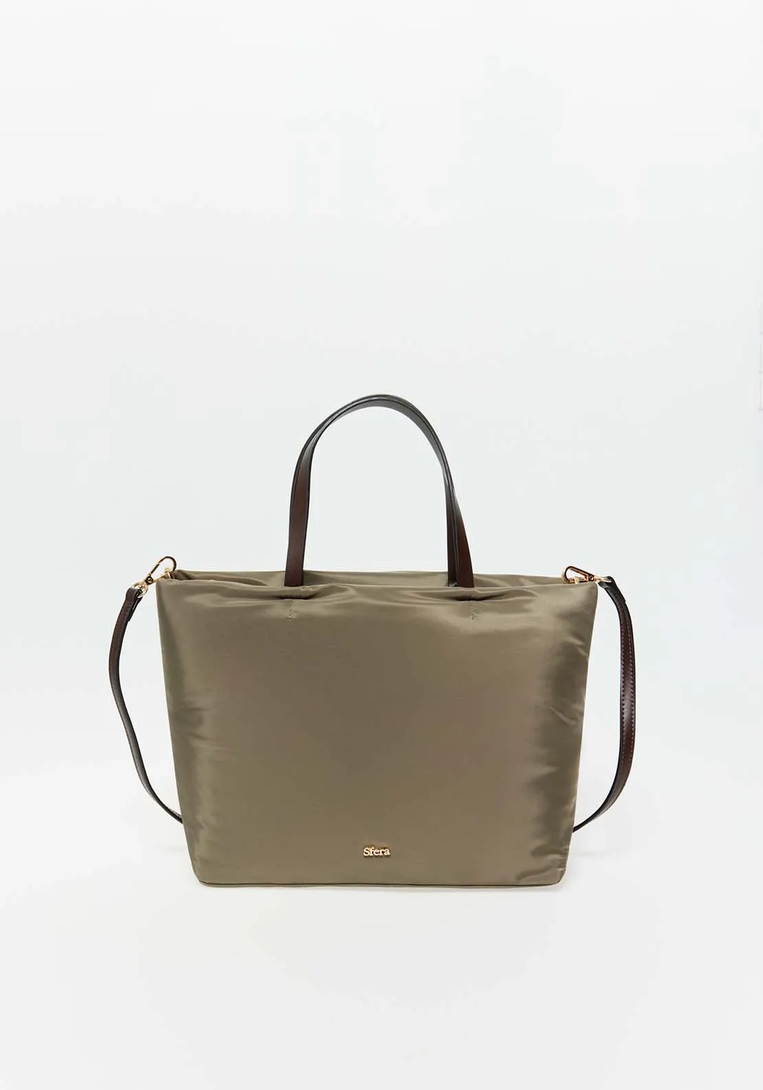 Medium Nylon Bag - Green