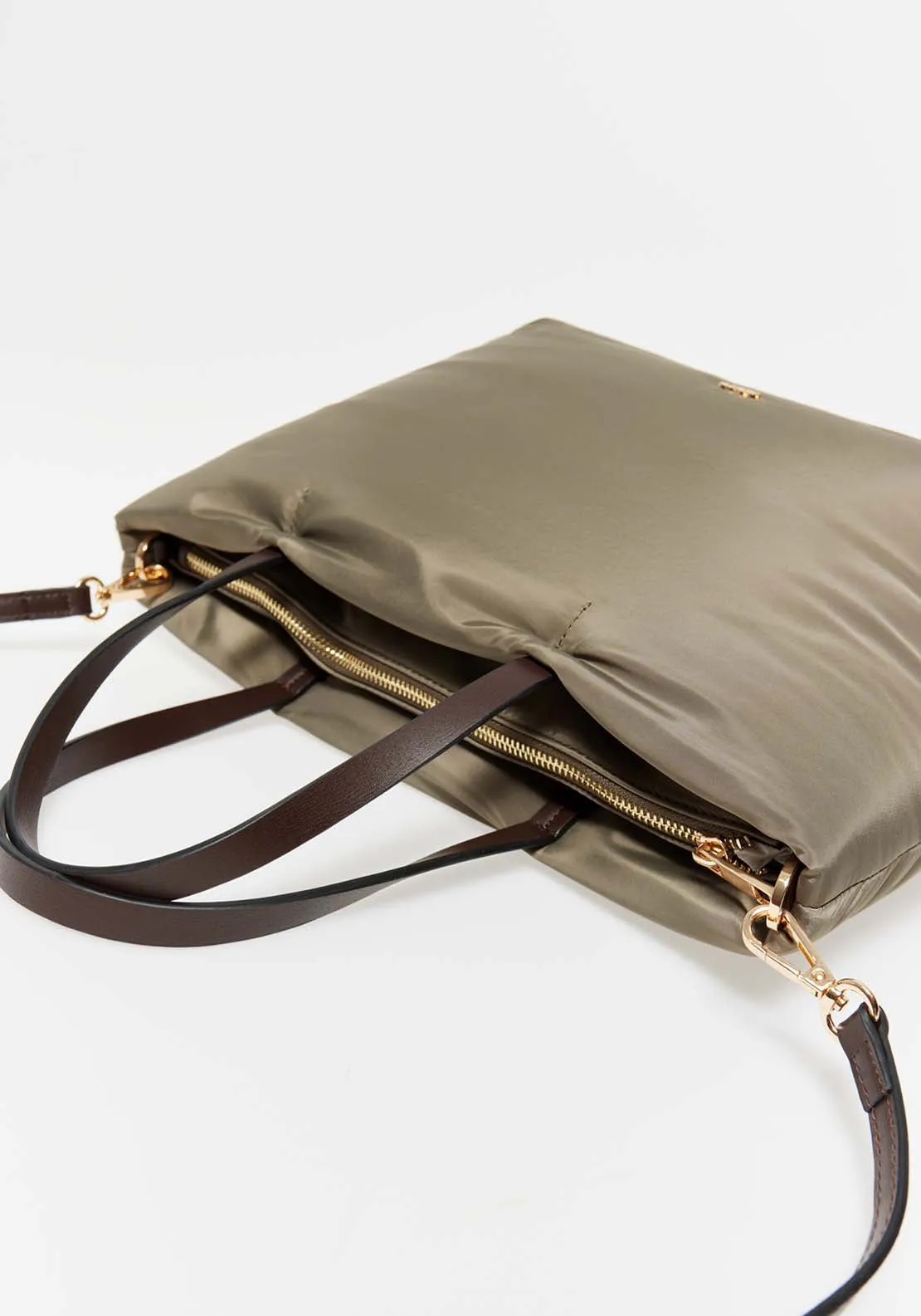 Medium Nylon Bag - Green
