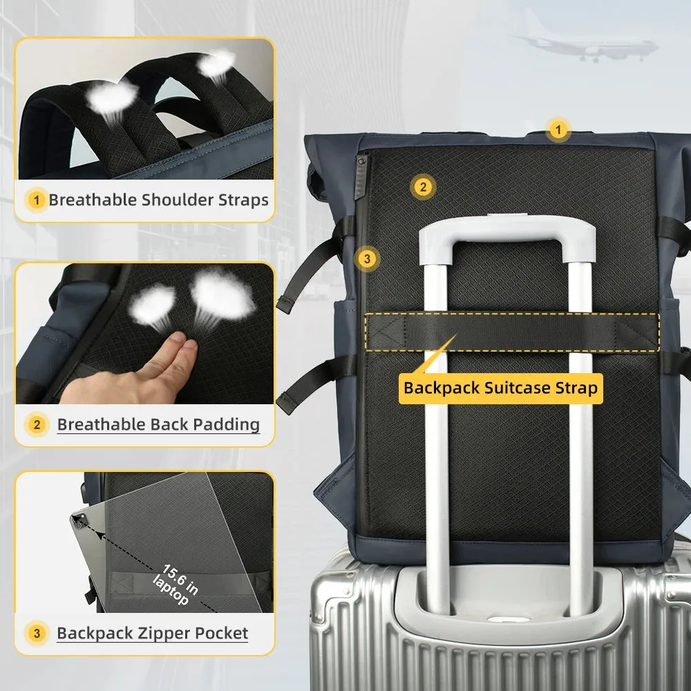 Men Anti-Theft Travel Backpack