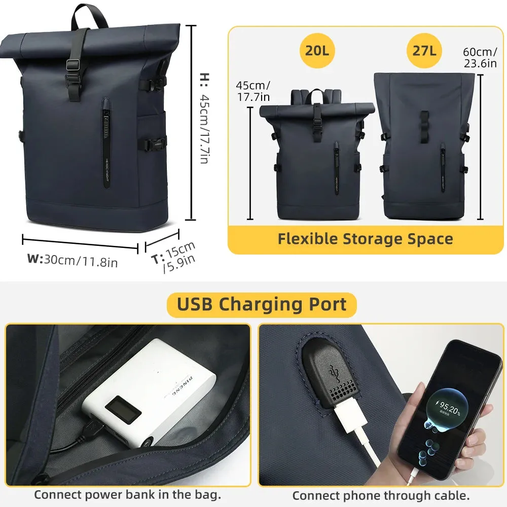 Men Anti-Theft Travel Backpack