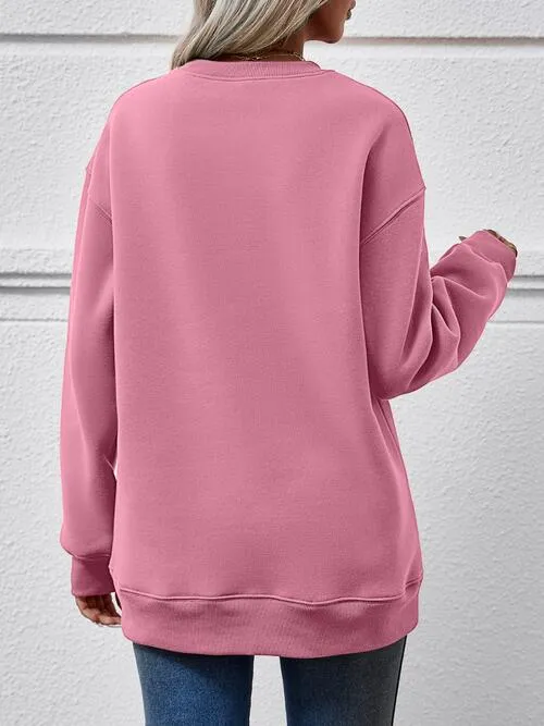 MERRY AND BRIGHT Long Sleeve Sweatshirt (9 Colors)