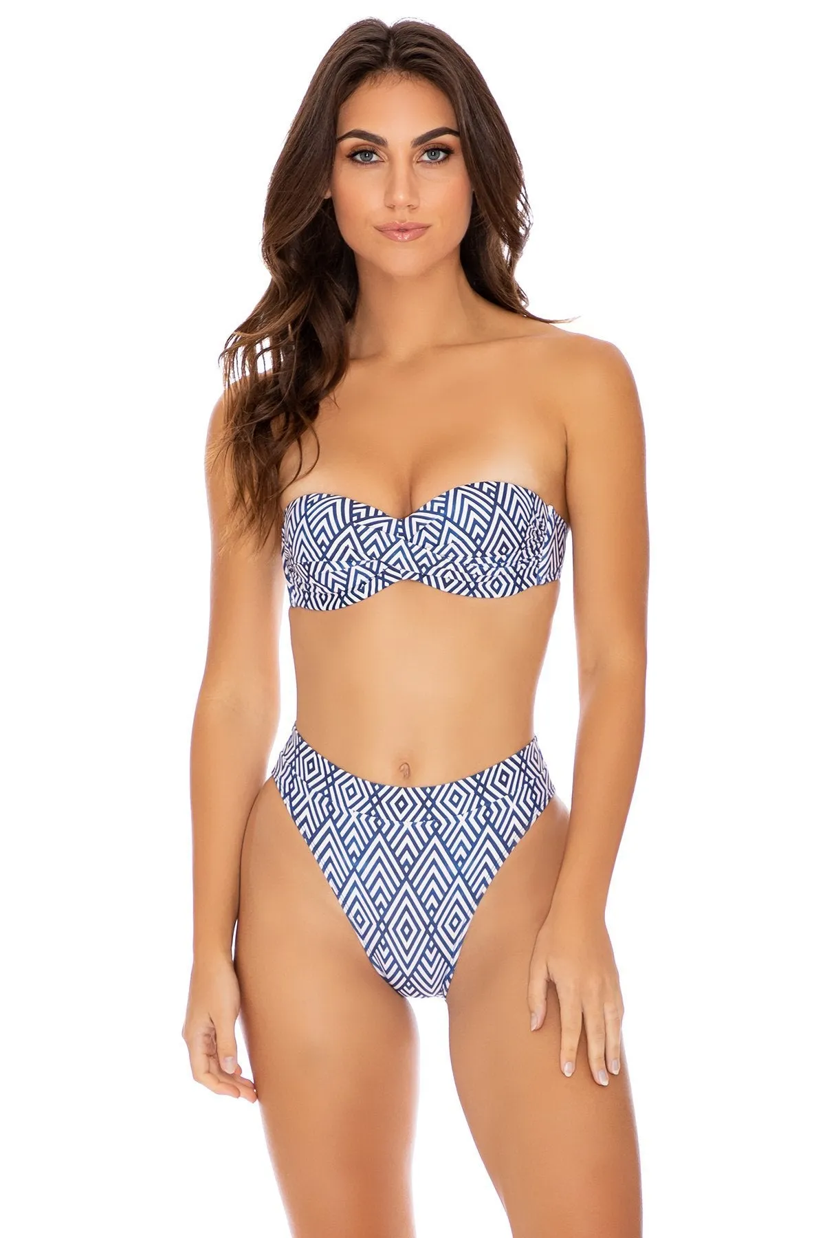 MESMERIZED - Underwire Push Up Bandeau Top