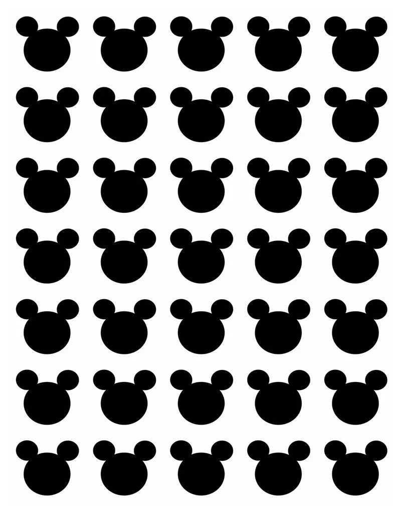 Mickey Mouse Digital Heat Transfer Vinyl Sheet