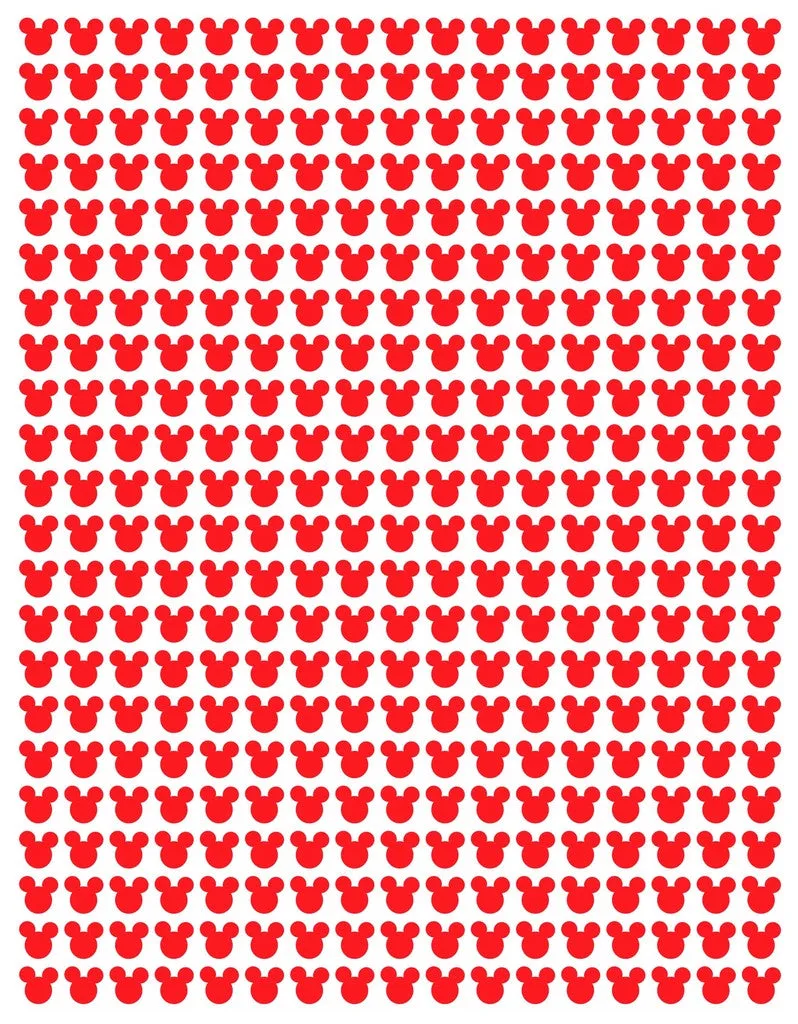 Mickey Mouse Digital Heat Transfer Vinyl Sheet