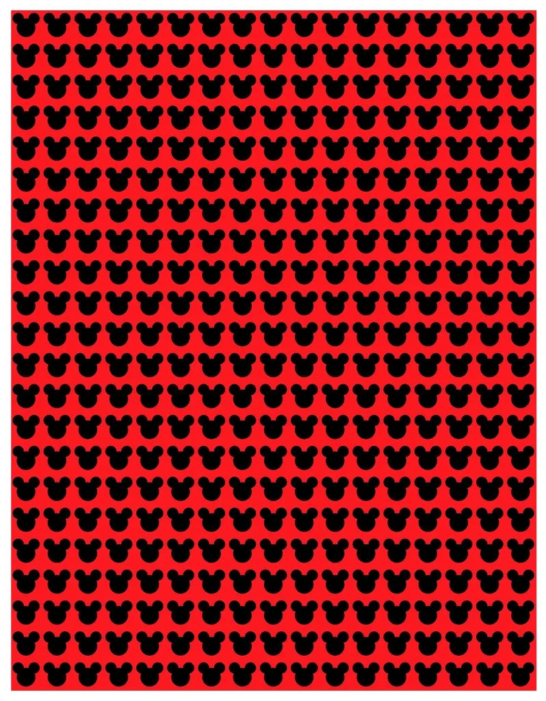 Mickey Mouse Digital Heat Transfer Vinyl Sheet