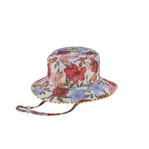 Millymook Reversible Bucket Hat - Tessa Cream