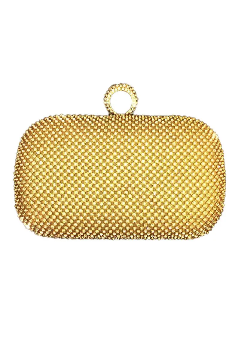 Mimi Gold Ring Clutch