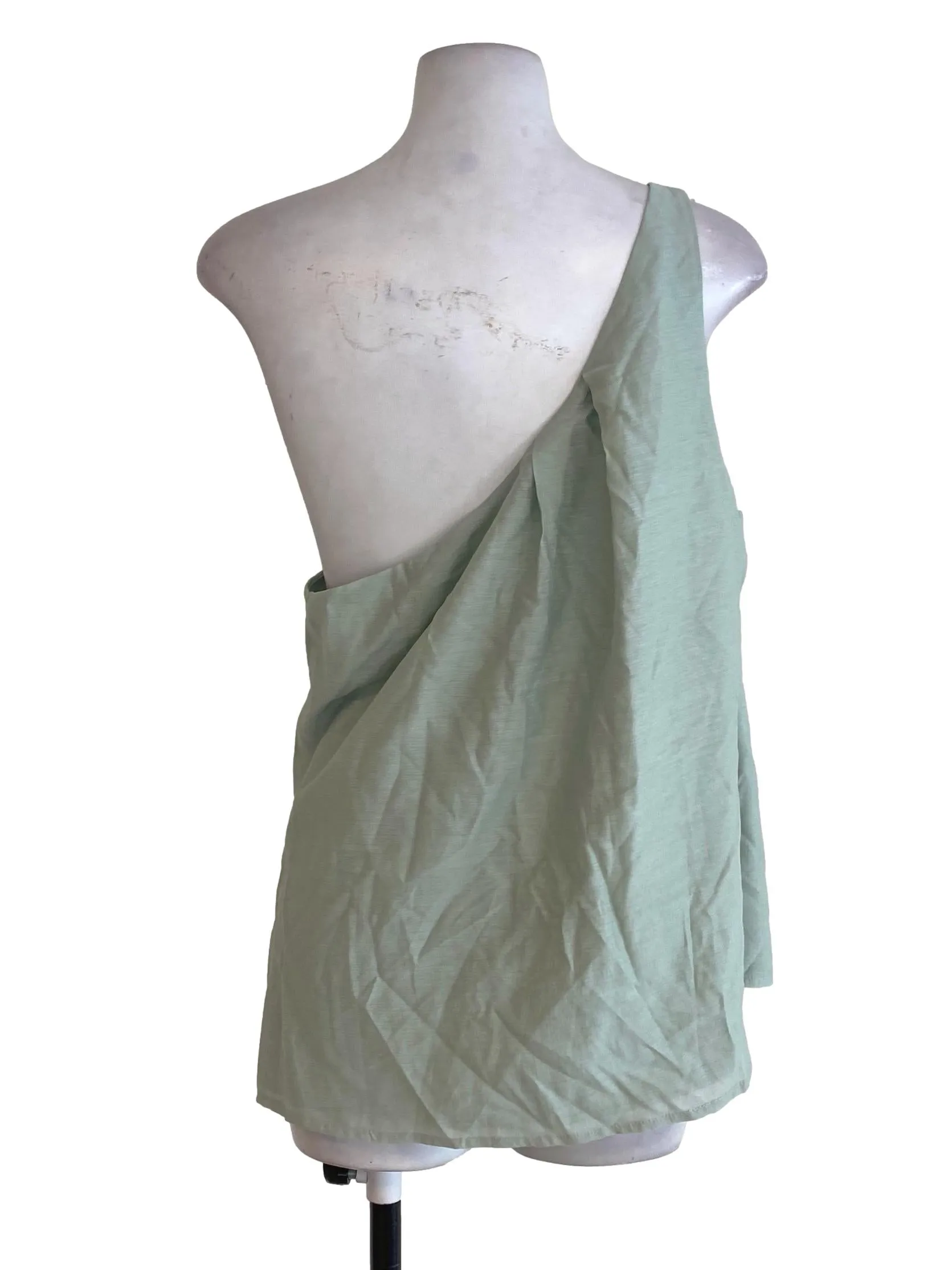 Mint One Shoulder Top LB