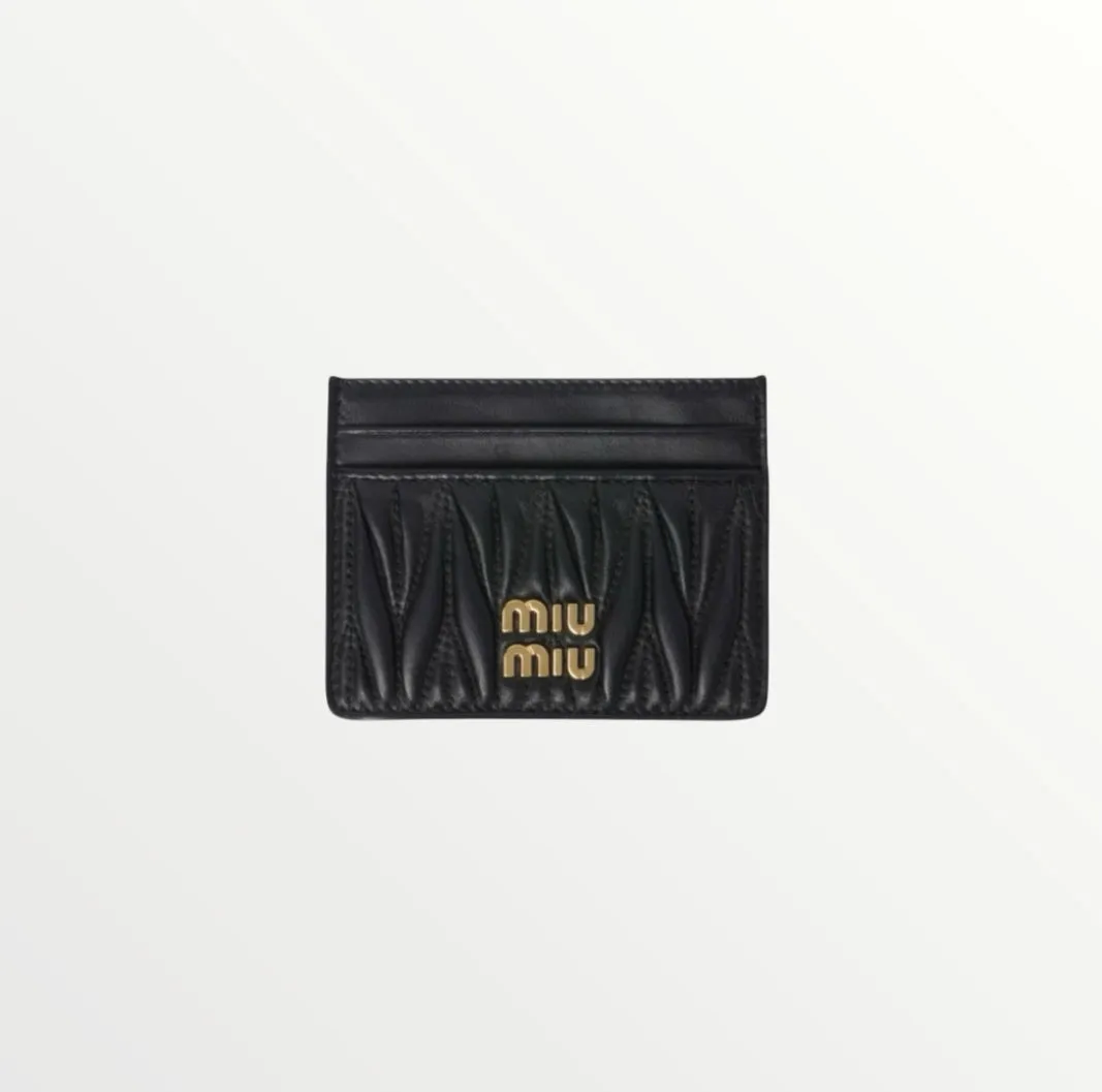 miu miu black cardholder