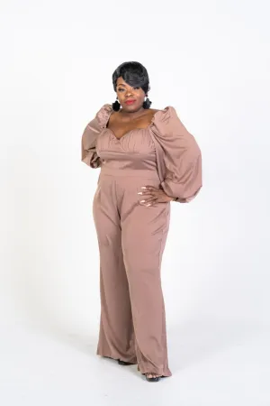 Mocha Sass Jumpsuit