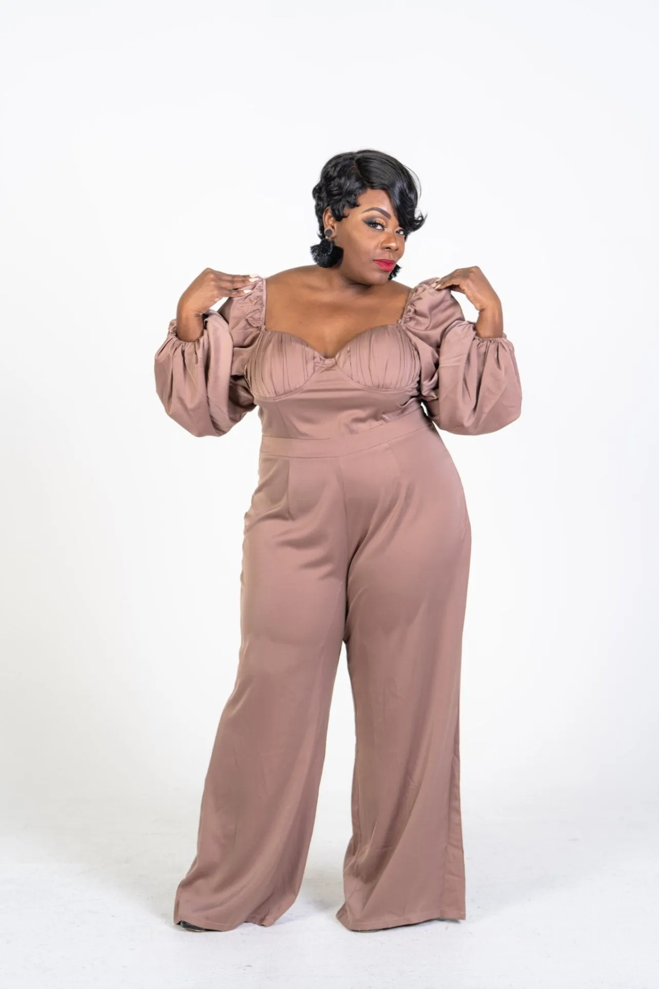 Mocha Sass Jumpsuit