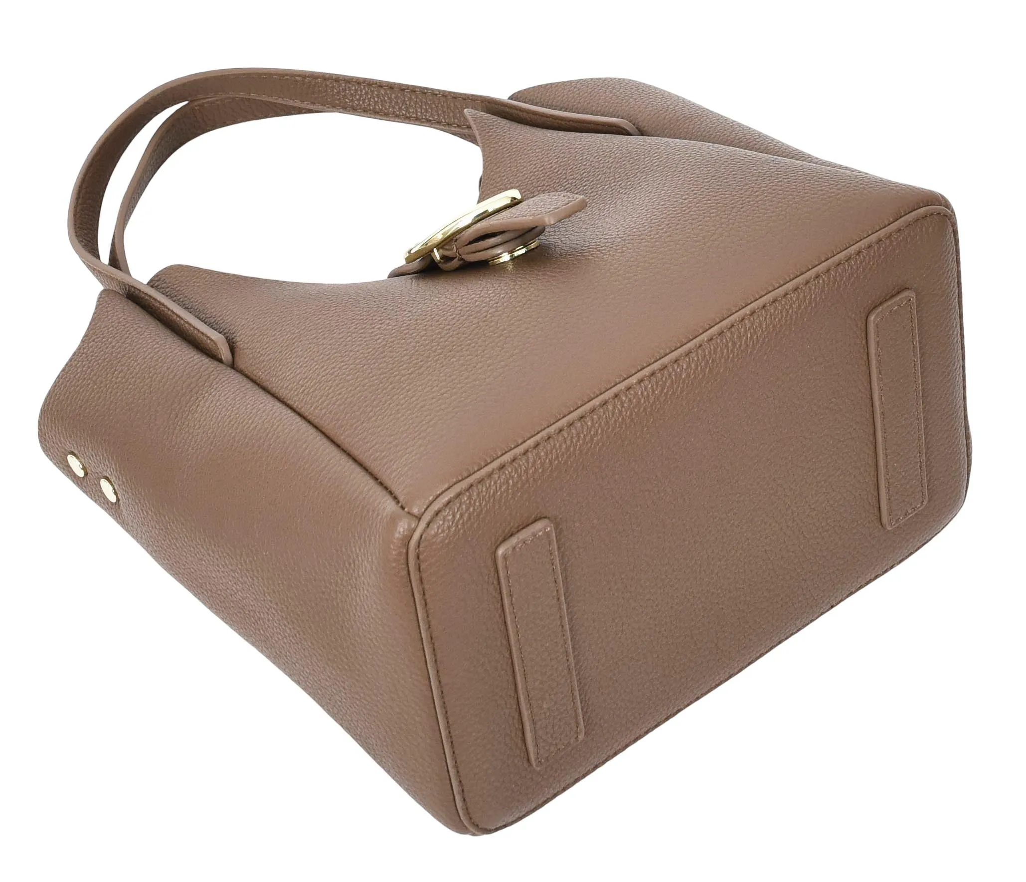 Montreal  Women's Small Faux Leather Shoulder Handbag Brown