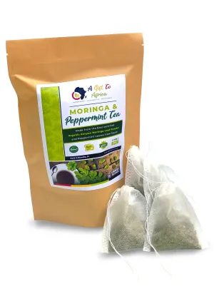 Moringa Peppermint Tea - (Tea Bags)