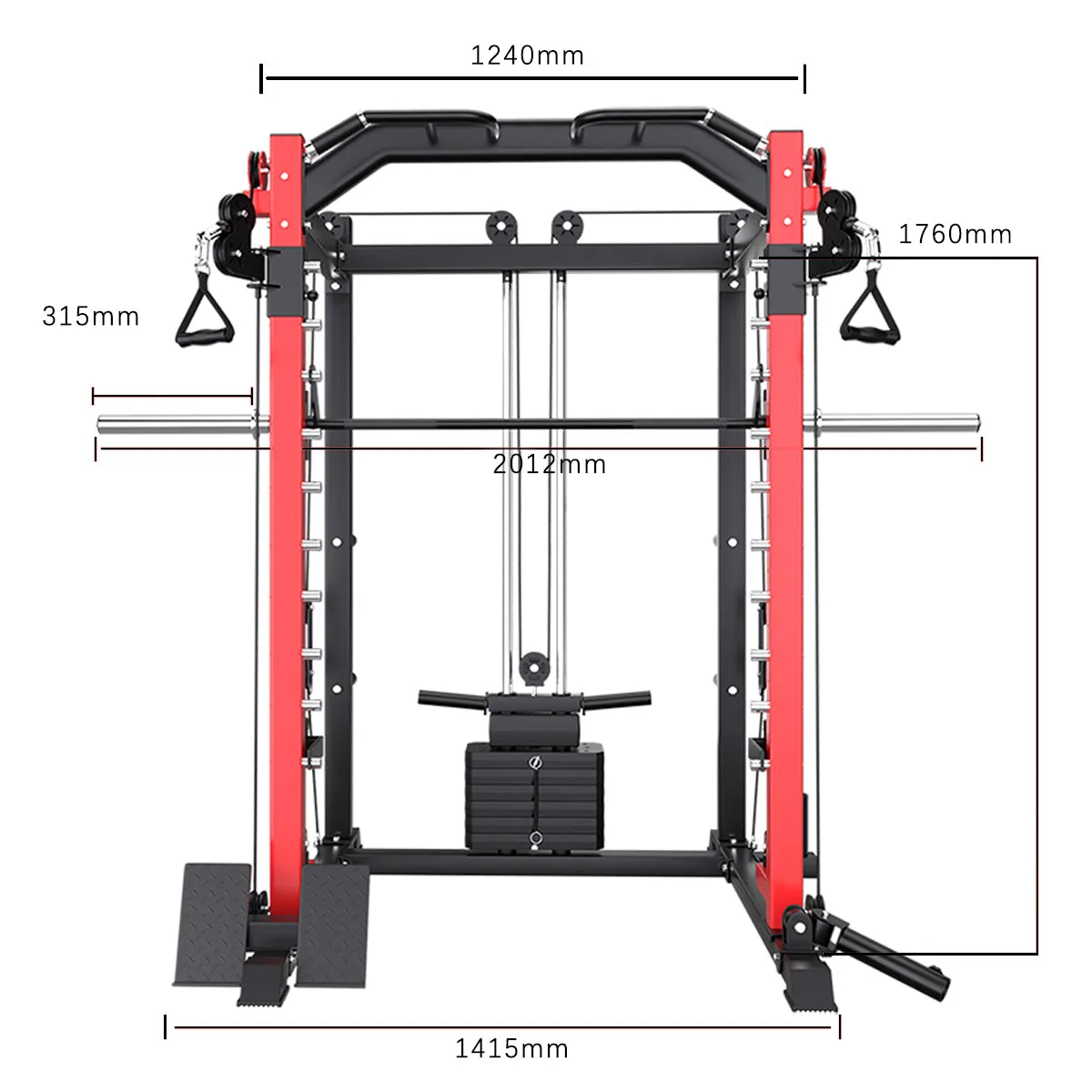Multi-Functional Smith Machine SP024