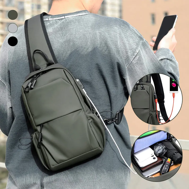 Multifunctional Large Capacity Waterproof Sling Bag